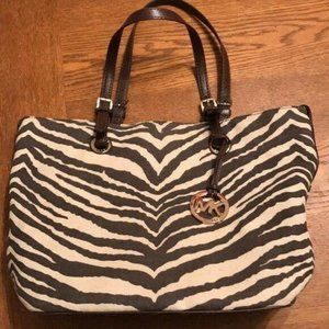 michael kors zebra purses